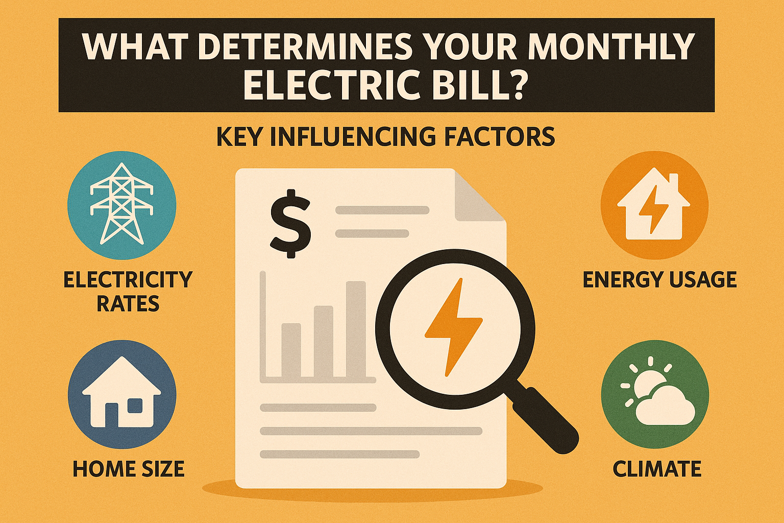 What Determines Your Monthly Electric Bill? Key Influencing Factors