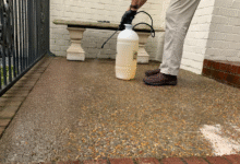 How Routine Concrete Cleaning Protects Outdoor Spaces