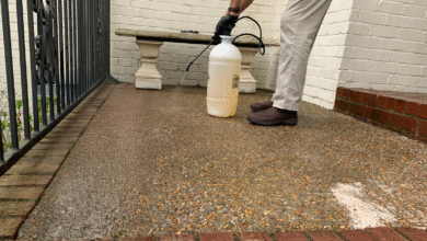 How Routine Concrete Cleaning Protects Outdoor Spaces
