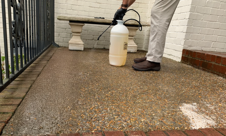 How Routine Concrete Cleaning Protects Outdoor Spaces