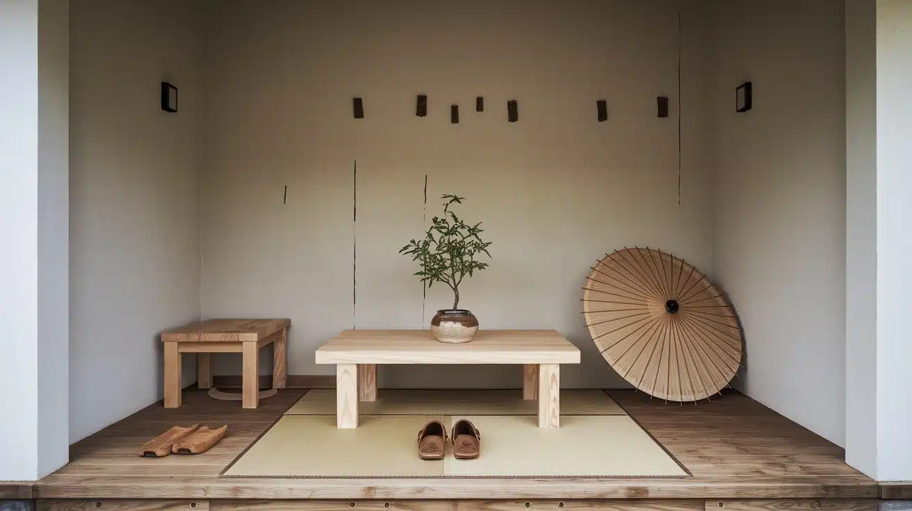 Zen Entry Hall: Minimal Ink Landscapes for Calm First Impressions ...