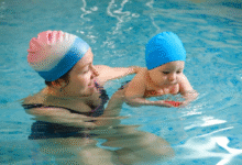 Safety Measures Followed During Infant Swimming Lessons in Alexandria Kingstowne