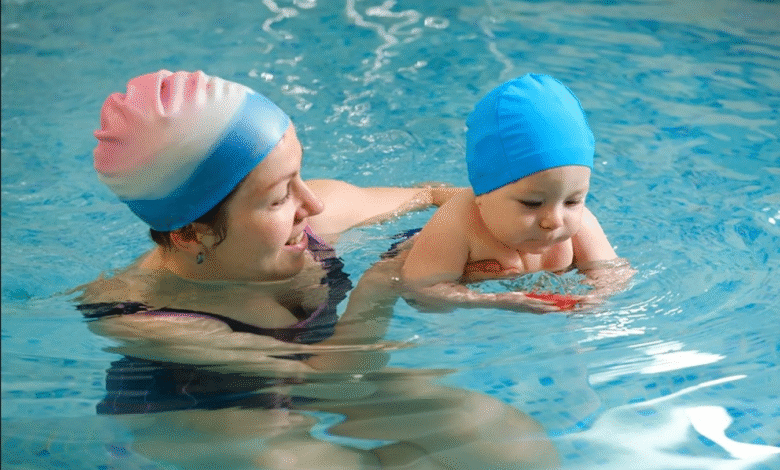 Safety Measures Followed During Infant Swimming Lessons in Alexandria Kingstowne