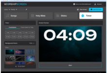 WorshipScreen: Free Church Presentation Software for Worship Songs, Bible Verses and Sermons