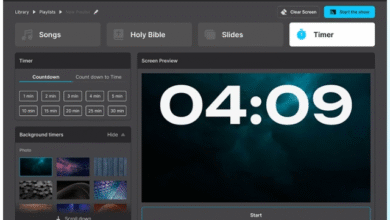 WorshipScreen: Free Church Presentation Software for Worship Songs, Bible Verses and Sermons